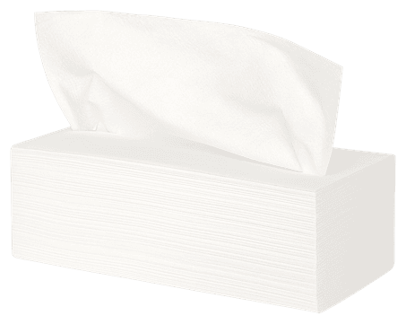 Bloco de folhas interfolhadas de papel toalha Papelle